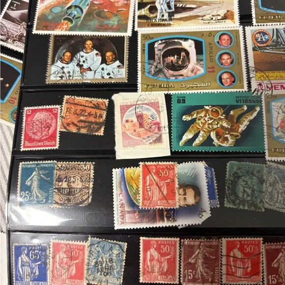 Vintage Postage Stamp Collection - Picture 4 of 15